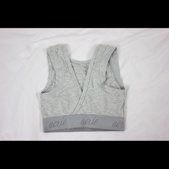 aerie | Sports Bra | Gray | xs - Picture 3 of 4